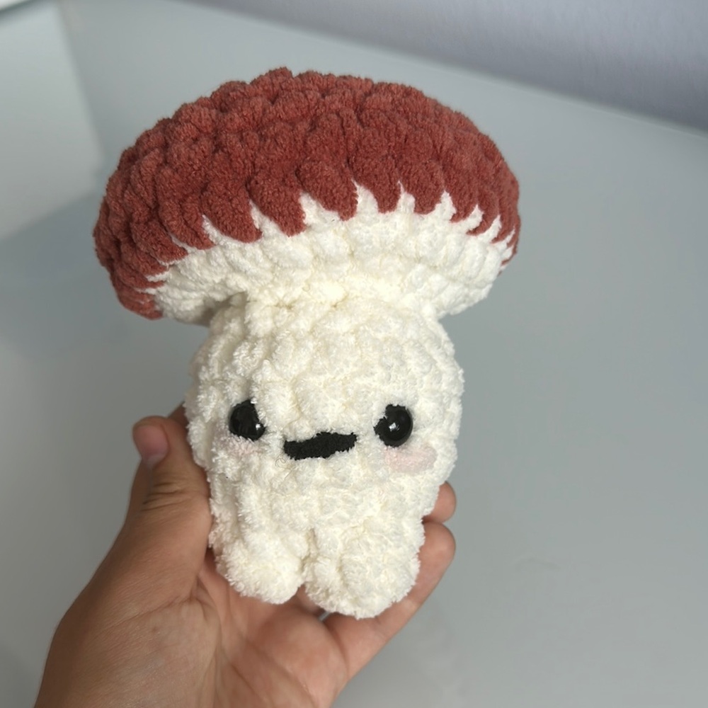 Cute Crochet Mushroom